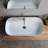 Scarabeo By Nameeks 15'' White Ceramic Oval Bathroom Sink-33058965