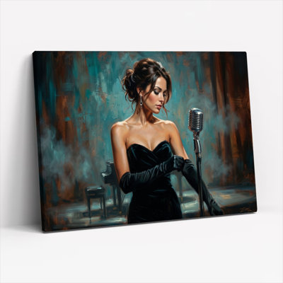 Ensemble élégant de toiles murales Singer (1 pièce)