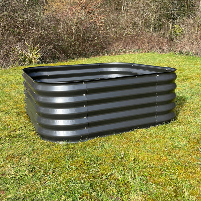 Blannie Metal Raised Garden Bed, 2
