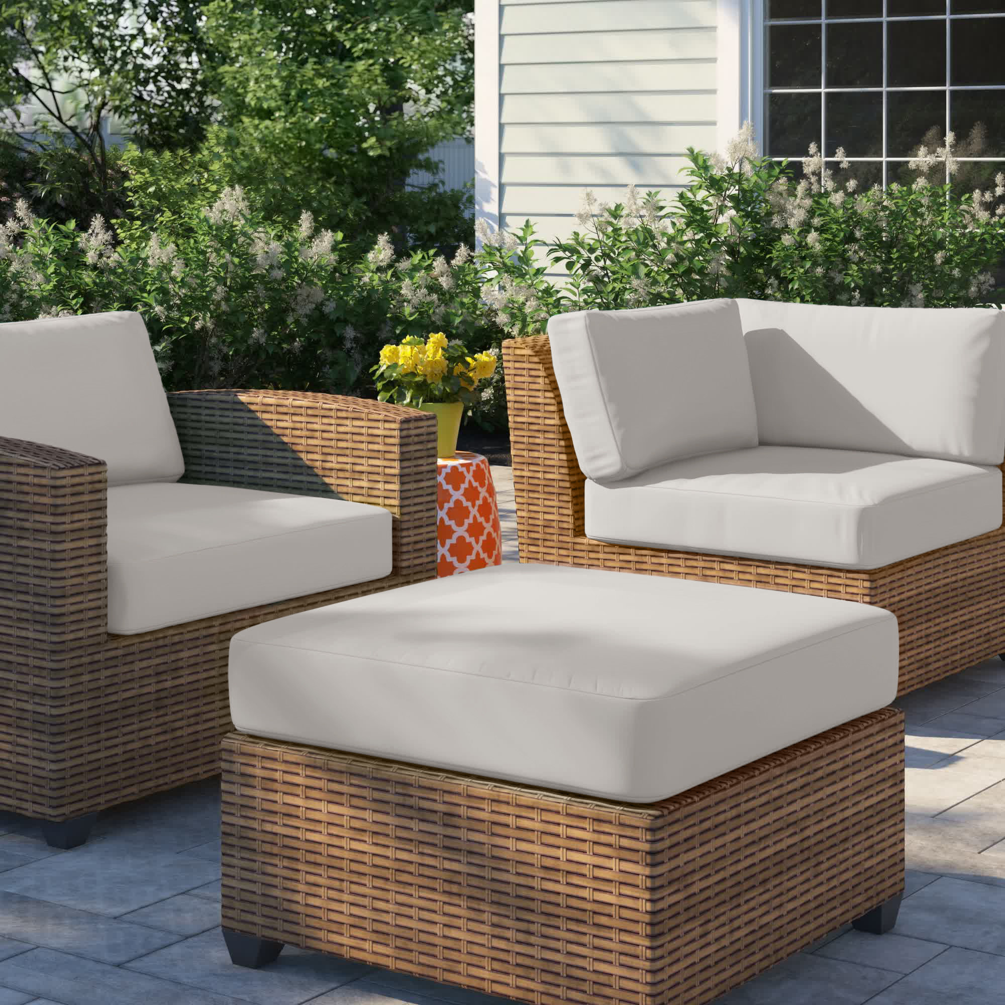 Sol 72 Outdoor™ Waterbury Outdoor 6'' Cushion Cover Wayfair