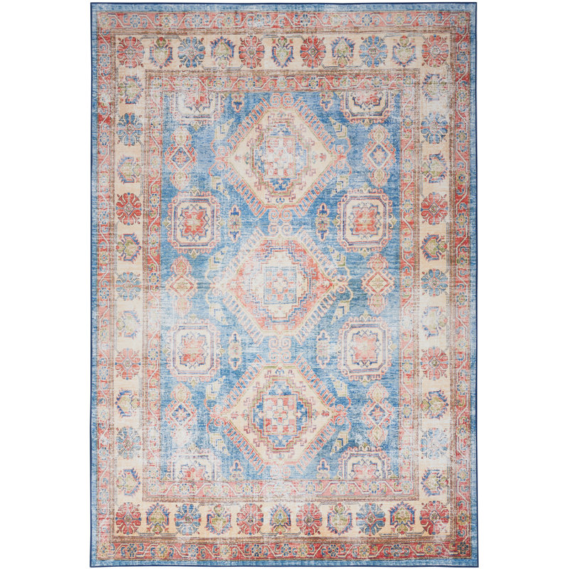 Oriental Indoor Rug, Rectangle 7'10" x 9'10"