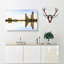 The Rotterdam Skyline Reflection - Wrapped Canvas Painting-56647316