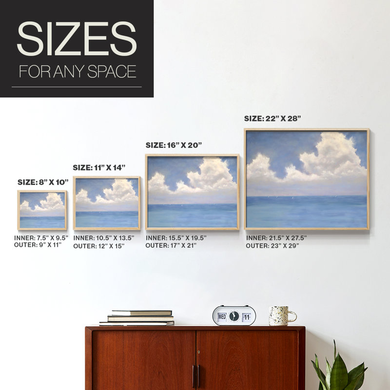 «Race Day II» - Reproduction encadrée - Restickable, Naturel, H 16 po x l 20 po