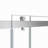 Spezia 60'' - W x 76'' H Double Added Door Frameless Shower Door with