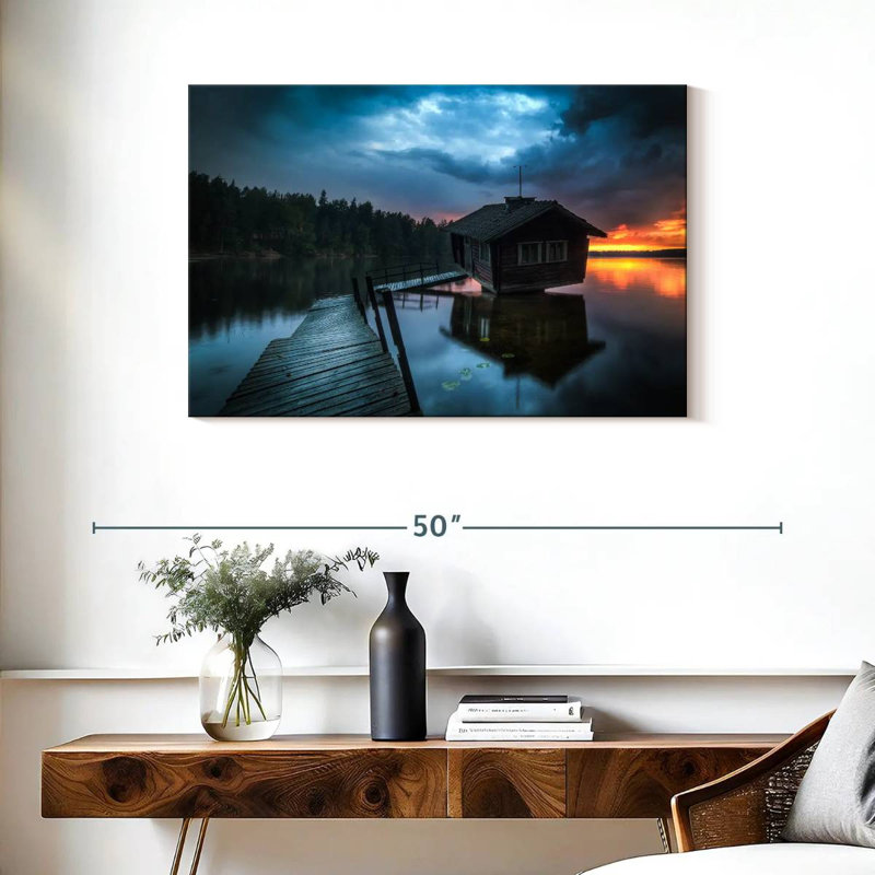 Lilie Drunken Sauna In Finland, 24'' H x 36'' W