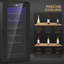 Symple Stuff Single Zone 34.5cm Freestanding 18 Bottle Wine Refrigerator