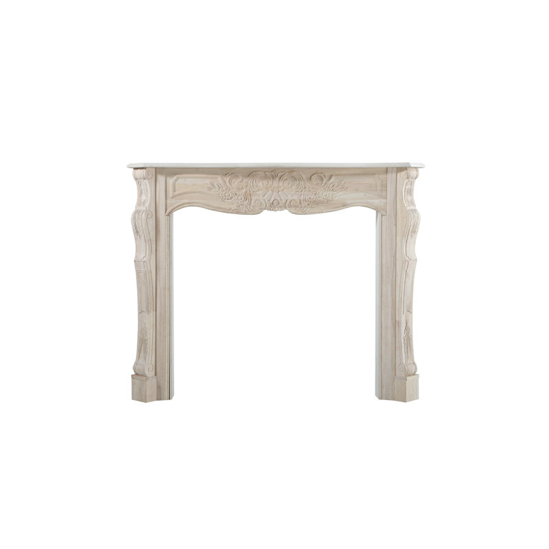 The Deauville Fireplace Mantel Surround, Unfinished, 67"