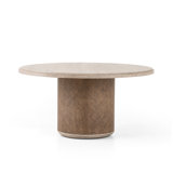 Kiara Round Solid Wood Dining Table