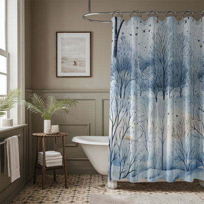 Water Frost - Rideau de douche Premium