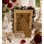 Cadre photo gothique rouge Valentina