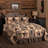 Bingham Farmhouse / Country Cotton Patchwork Quilt-1427213489
