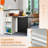 Front Reception Office Desk With Open Shelf And Lockable Drawer-1656134097