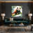 Wildlife Red Panda White Canvas Wall Art