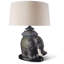 Siamese Elephant 27.56" Table Lamp