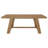 Gavilon Brown Rectangular Trestle Base Dining Table