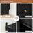 Modern Bookcase with 3 Drawers and 3 Open Shelves-1848217888