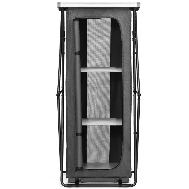 Azenet Camping Storage Cabinet, 55" H x 25" W x 18" D