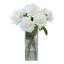 White Tall Rose Real Touch Floral Arrangement