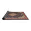 Tapis bleu marine oriental-12380245