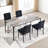 Modern Dining Chair with Metal Legs-2111032967