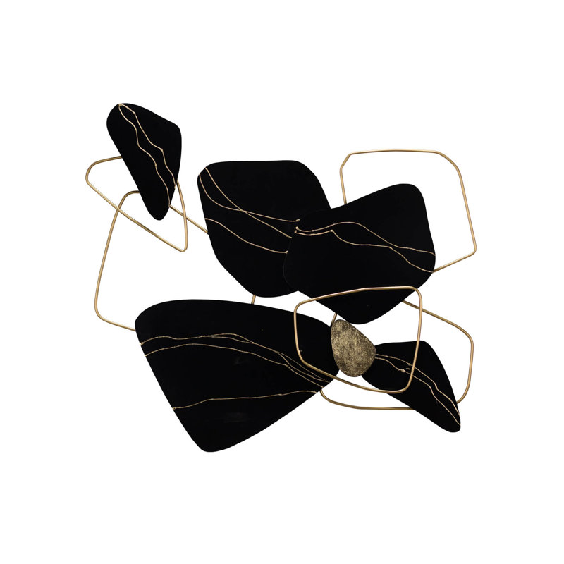 Handmade Glam Abstract Wall Decor