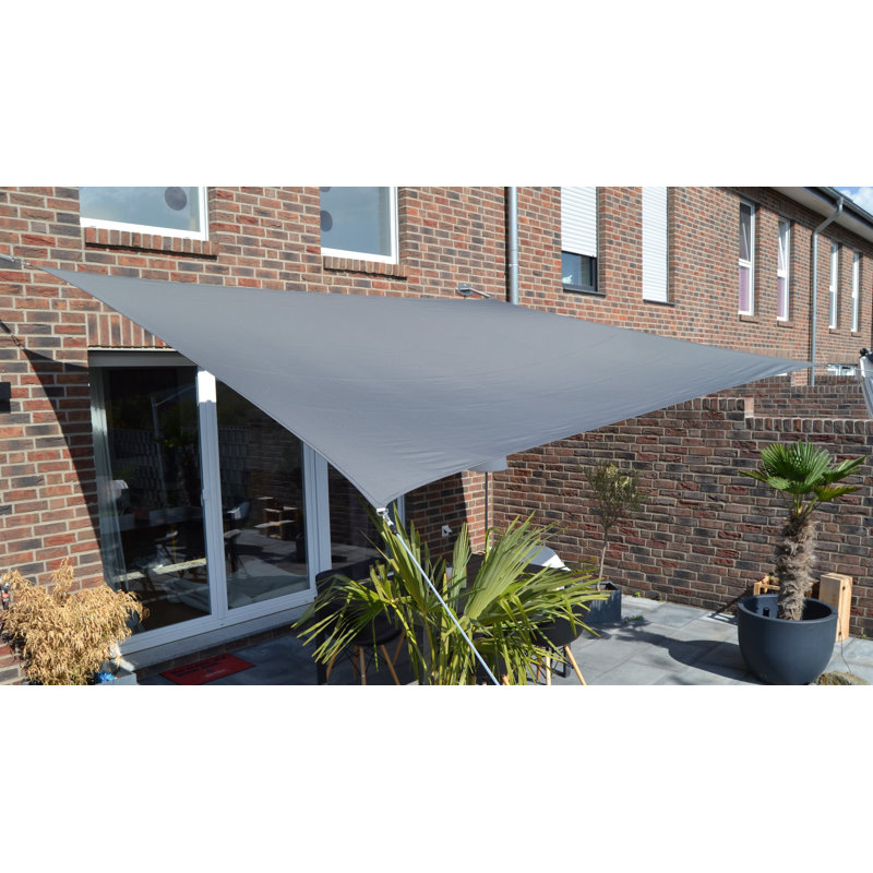 Naaman 4m x 3m Rectangular Shade Sail, Anthracite
