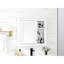 Armoire de salle de bain avec miroir, 30 po x 28 po, fixation murale, style moderne, fabrication avec miroir, construction, rangement dissimulé-1609264087