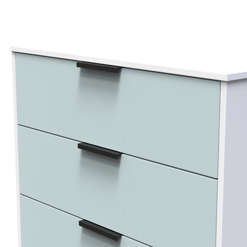 Berklie 77 cm W Chest of 3 Drawers, Duck/White
