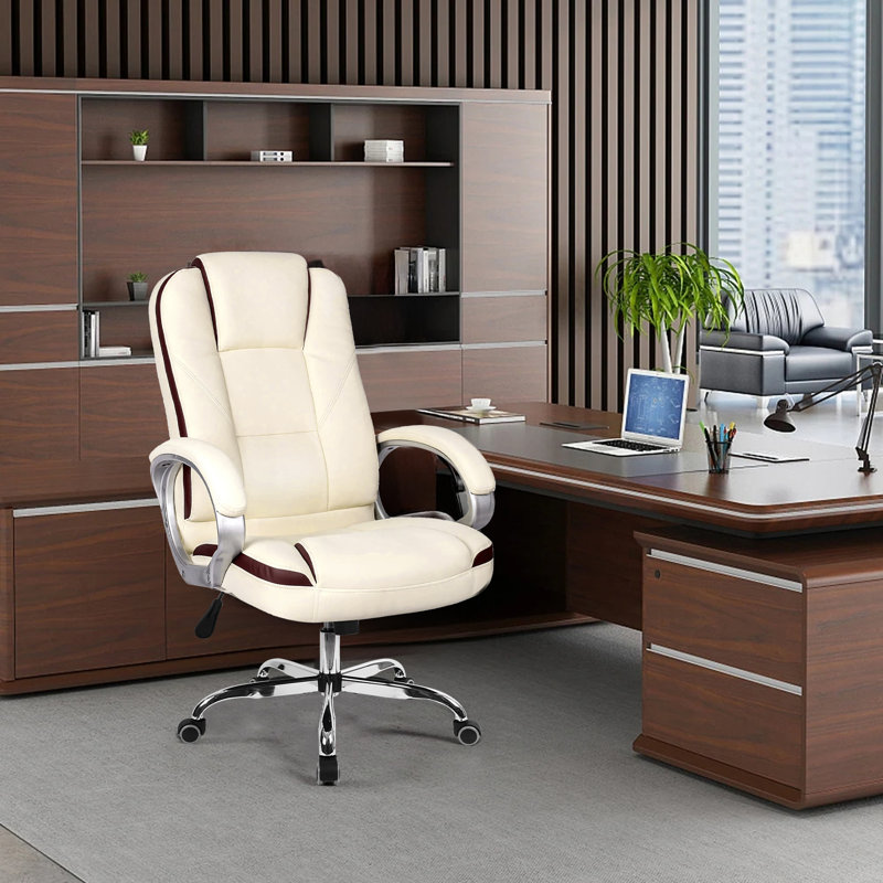 Chaise de bureau Mahaasvin, Beige