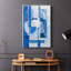 ABSTRACT Series XCVI - Toile tendue avec châssis Premium - Prêt à être accroché-82098249