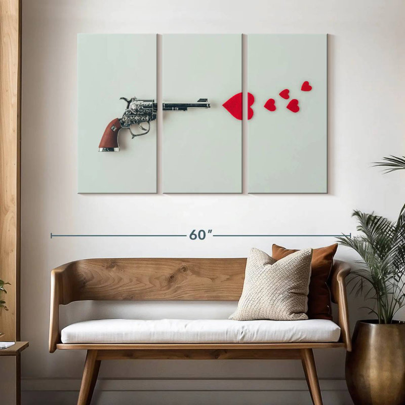 Kill With Love, 32" H x 50" W