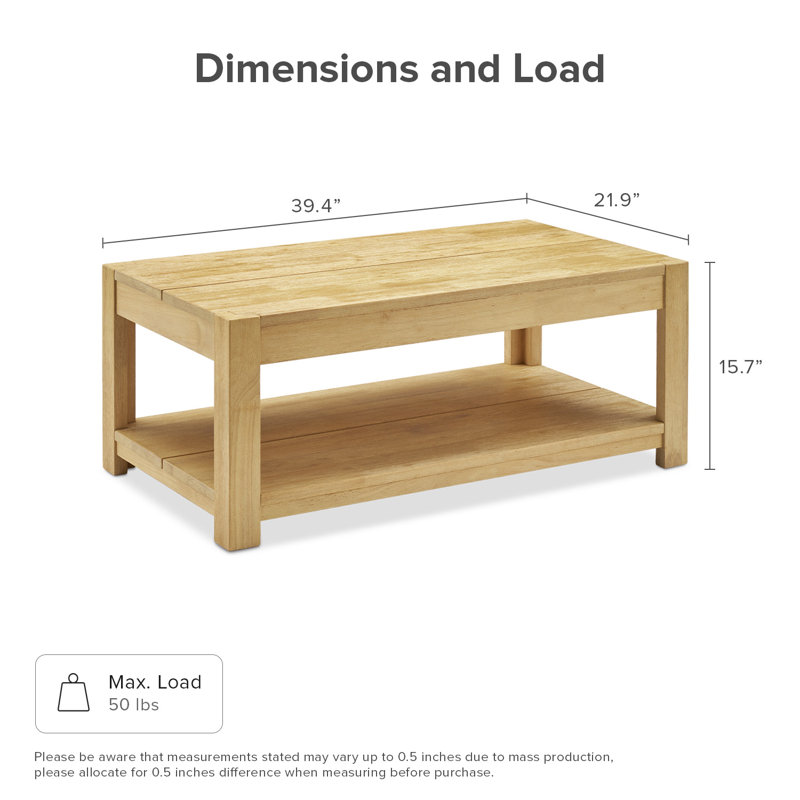 Logan Rectangle Coffee Table