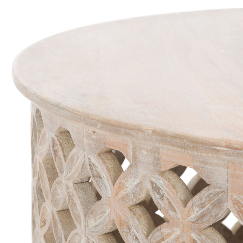 Table basse Alfi, Blanc brûlé