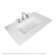 Alma 36.25" Wall Mounted Single Bathroom Vanity with Top-133126941