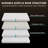 48'' W X 32'' D Alcove Acrylic Shower Base Rectangular Single Threshold White Drop-in Shower Pan with Center Drain Cover