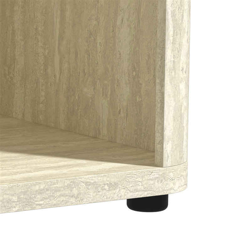 Table basse carrée 31,5 po Caomhan, Tavertine