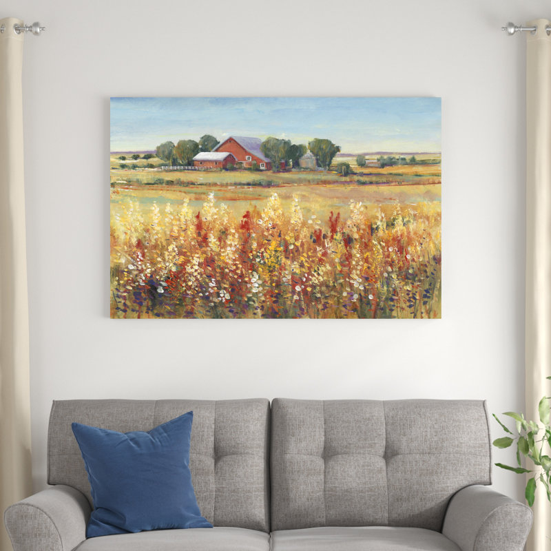 Country View I, H 32 po x l 48 po