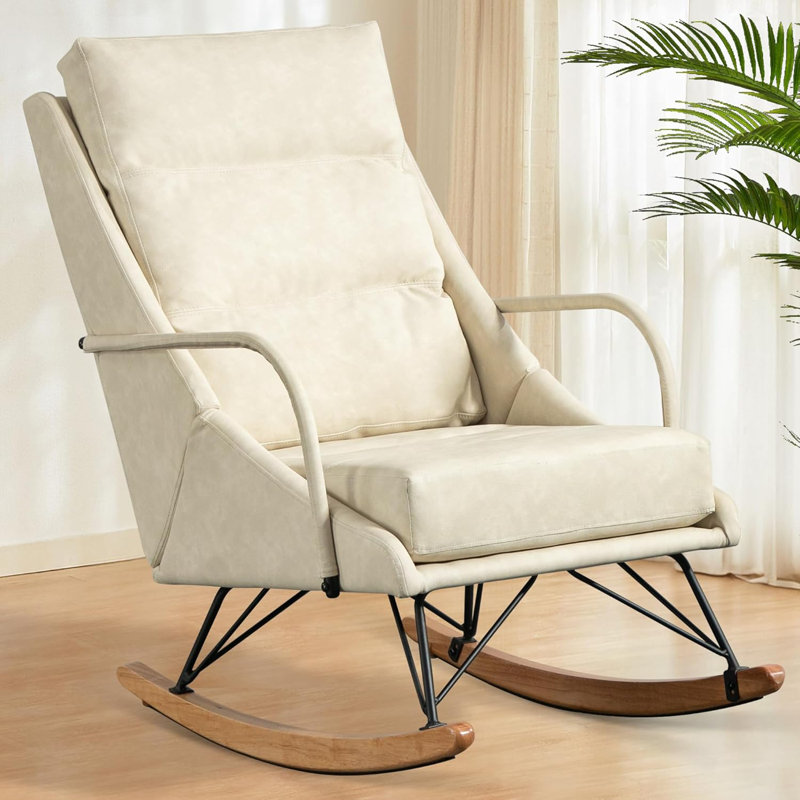 Chaises berçantes, Beige
