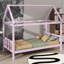Lit simple pour enfant conçu en forme de maison-1339059286