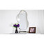 Asymmetrical Metal Framed Wall Accent Mirror-327586062-327276009