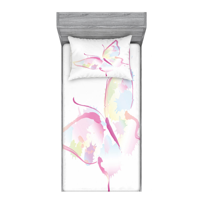 Microfiber Sheet Set, Twin XL Sheet Set with Fitted Sheet