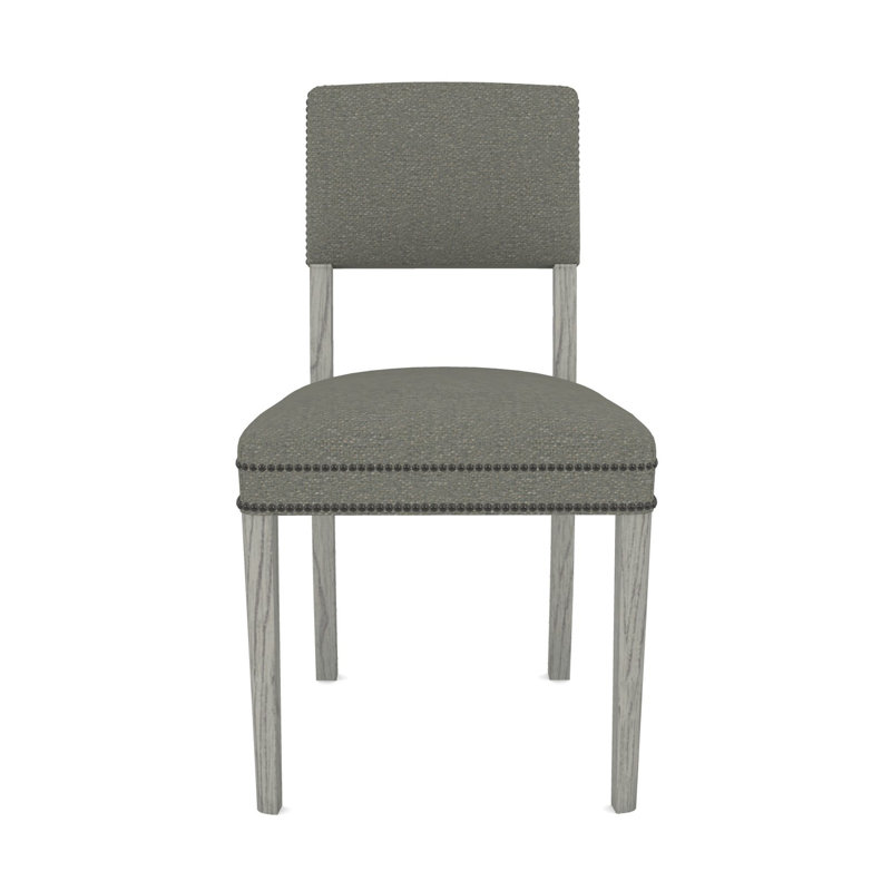 Newton Side Chair, Nomad Slate Crypton® Chenille, Dove Gray