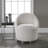 Modern Style Swivel Accent Chair & Barrel Chair-1825632734