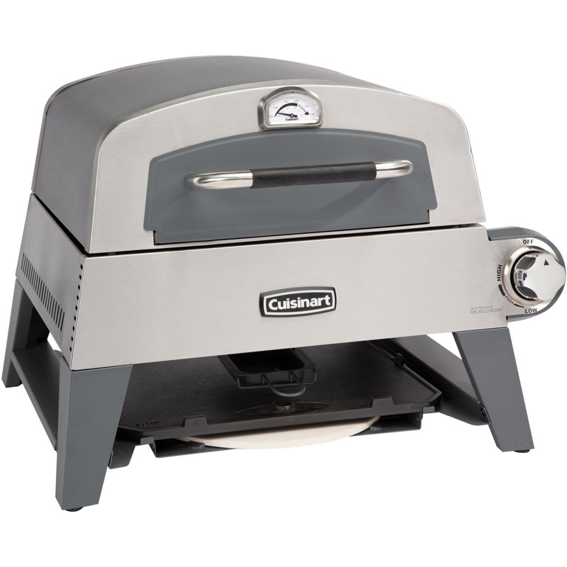 Cuisinart Stainless Steel Propane Grill, Griddle, & Pizza Oven