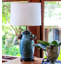 Abat-jour tambour en lin parchemin-109760245-109760240