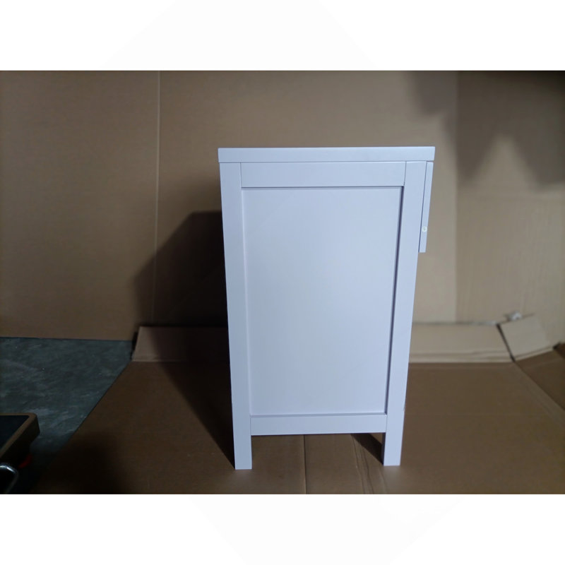 Table de chevet moderne avec tiroir et tablette ouverte, table de chevet à bord festonné pour la chambre à coucher, jolie table d'appoint minimaliste pour chambre d'enfant ou de fille, mauve clair