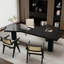 Bureau en bois massif noir Free Form-206990113-206990119