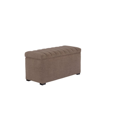 Angela Channel Tufted Storage Bench