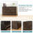 Versatile Multi-Drawer Storage Cabinet: Sideboard, Dresser, and Buffet with 6-Drawer Design