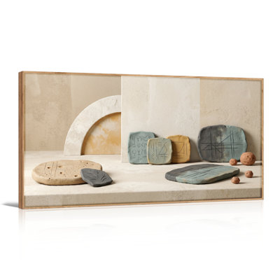 Ensemble de 1 tableau sur toile Stone Art